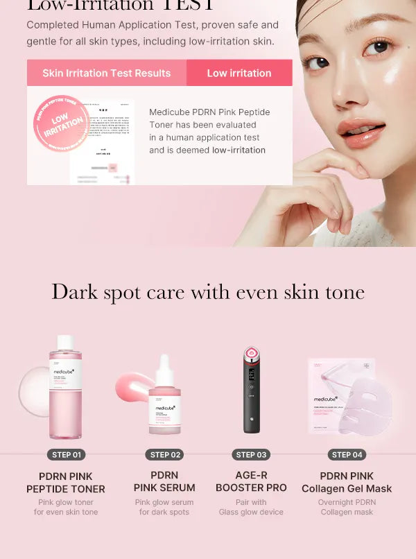 MEDICUBE PDRN Pink Cica Soothing Toner 250ml