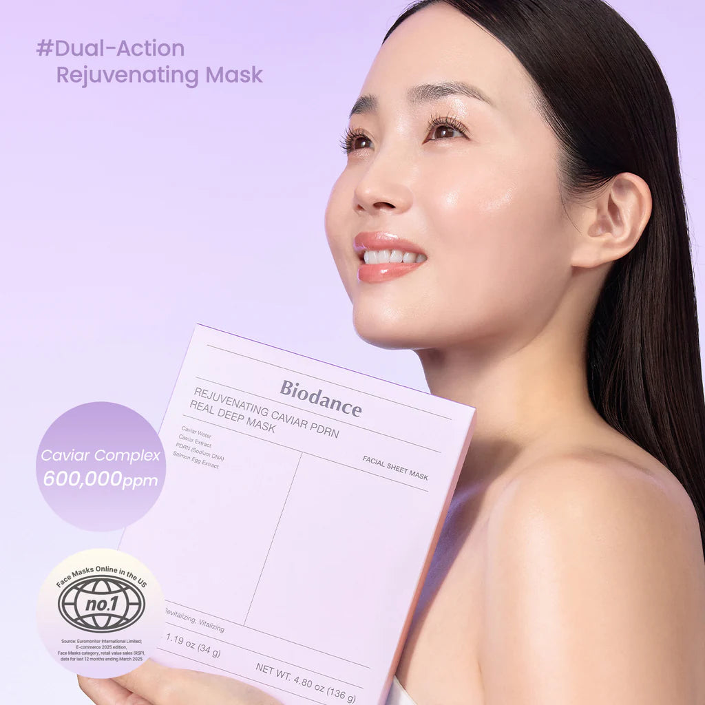 BIODANCE Rejuvenating Caviar PDRN Real Deep Mask