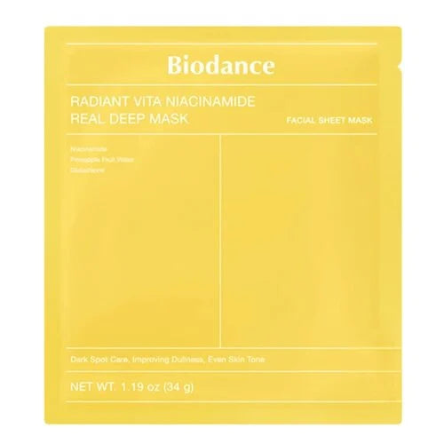 BIODANCE Radiant Vita Niacinamide Real Deep Mask