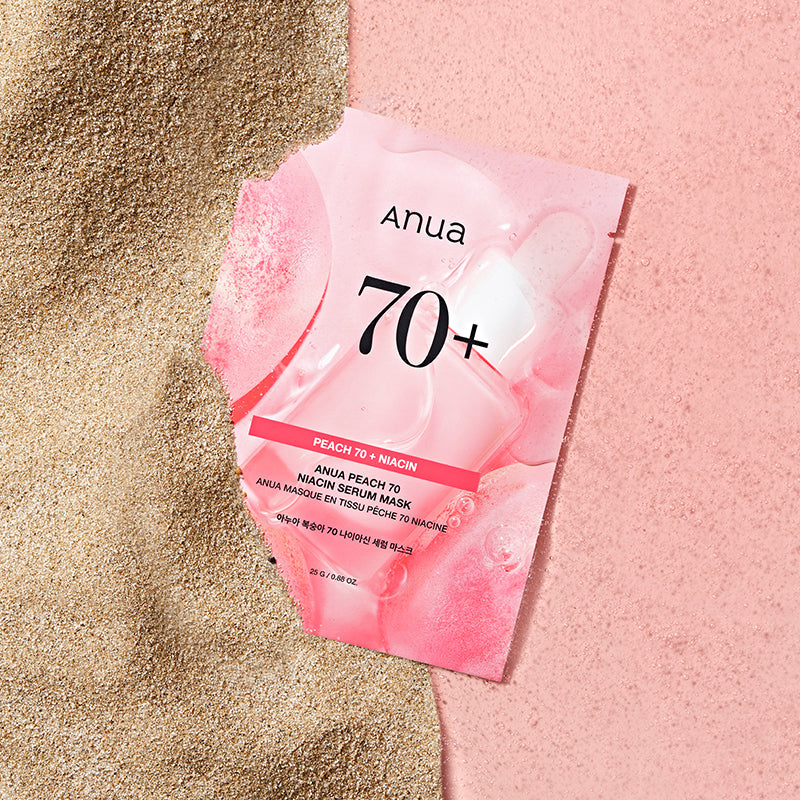Anua Peach 70% Niacin Serum Mask - lifestyle 3