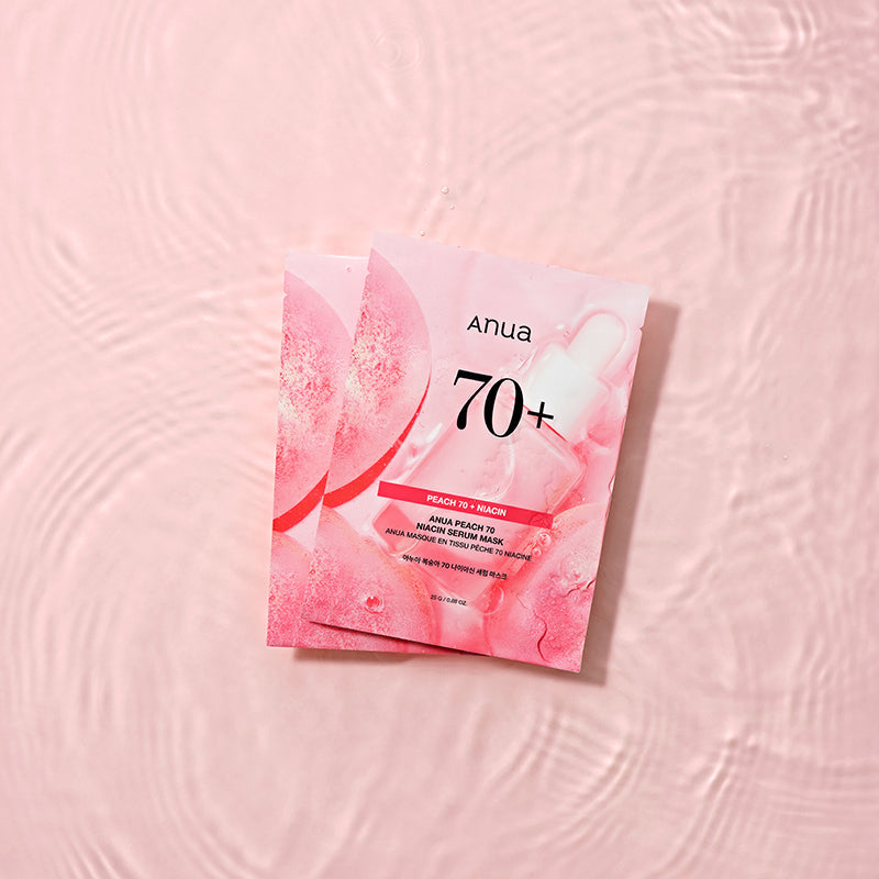 Anua Peach 70% Niacin Serum Mask - lifestyle 2
