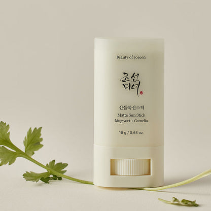Beauty of Joseon Matte Sun Stick : Mugwort+Camelia SPF50 PA++++