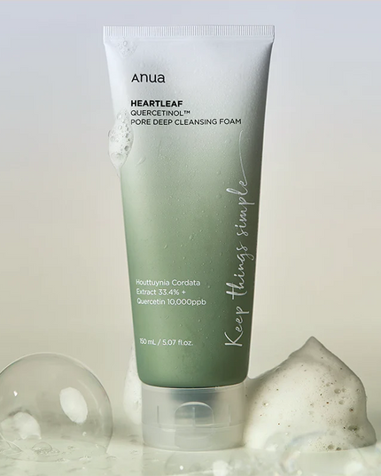 Anua Heartleaf Quercetinol Pore Deep Cleansing Foam