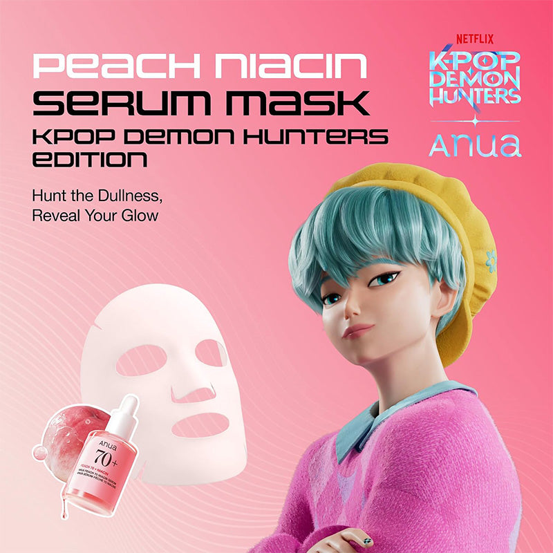 Anua Peach 70% Niacin Serum Mask - visuel 3
