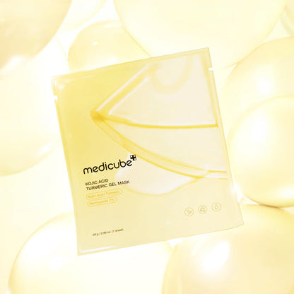 Medicube Kojic Acid Turmeric Brightening Gel Mask - visuel 2