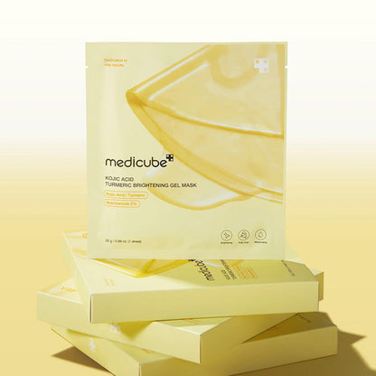 Medicube Kojic Acid Turmeric Brightening Gel Mask - visuel 6