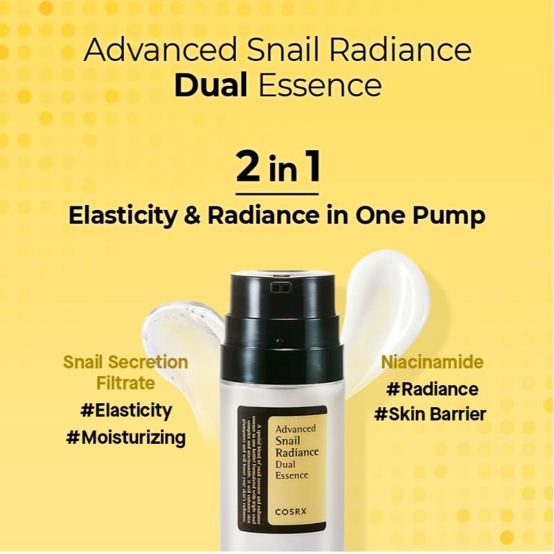 COSRX Advanced Snail Radiance Dual Essence 80ml